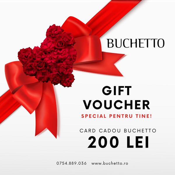 Card Cadou Buchetto