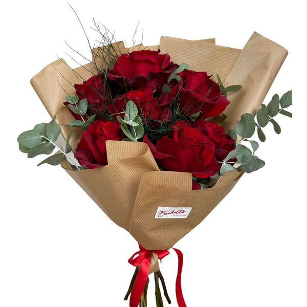 Buchet 7 trandafri rosii