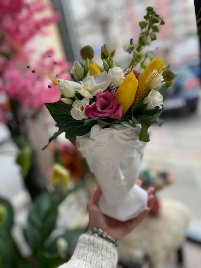 Mix flori in vaza "Venus"